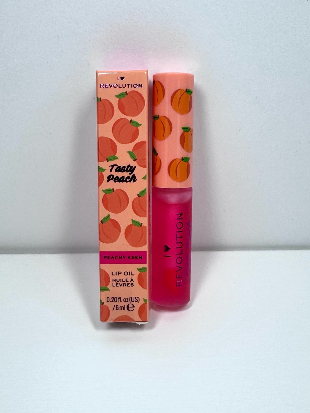 Revolution Tasty Peach Lip Oil - Peachy Keen (